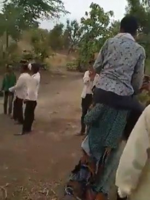  Another Tribal Woman Beaten, Paraded In Mp's Khargone-TeluguStop.com