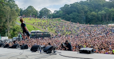  Australia's Largest Music Festival Forges Ahead Despite Extreme Weather-TeluguStop.com