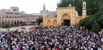  China Uses Muslim Holiday For Propaganda, Celebrates With Uyghurs-TeluguStop.com