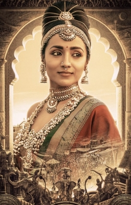  First Look Poster Of Trisha As Princess Kundavai In Mani Ratnam's 'ponniyin Selv-TeluguStop.com