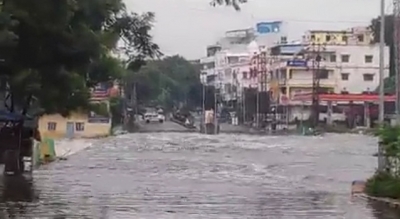  Hyderabad's Musi River In Spate, Two Bridges Shut-TeluguStop.com