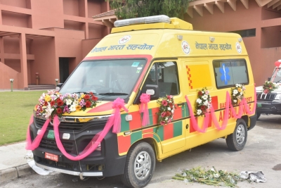  India Gifts 75 Ambulances, 17 School Buses To Nepali Organisations-TeluguStop.com