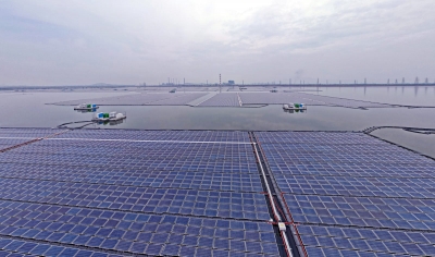  India's Largest Floating Solar Power Project Becomes Operational In T'gana-TeluguStop.com