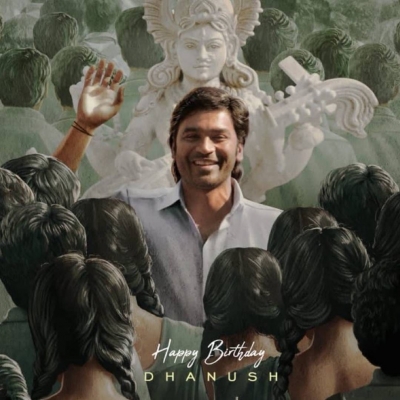  It's Been Raining B'day Wishes For Dhanush As He Turns 39-TeluguStop.com