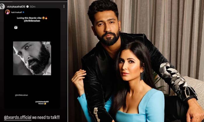  Heroine Who Praised Another Hero And Tagged Her Husband , Katrina Kaif , Vicky K-TeluguStop.com