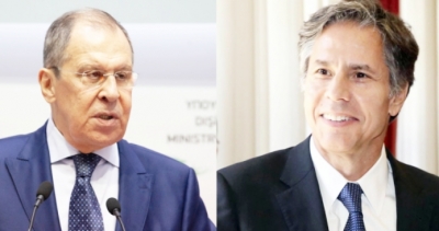  Lavrov, Blinken Discuss Situation In Ukraine Over Phone-TeluguStop.com