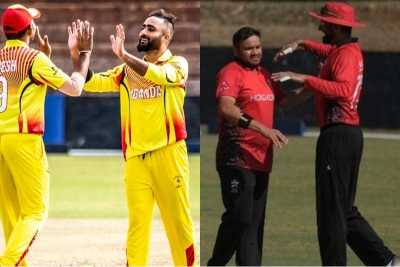  Men's T20 Wc Qualifier B: Uganda, Hong Kong Register Wins In Play-off Semifinals-TeluguStop.com