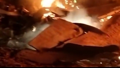 Mig-21 Trainer Aircraft Crashes In Rajasthan, Both Pilots Killed (ld) Mig-21 Trainer Aircraft Crashes In Rajasthan, Both Pilots Killed (ld)-TeluguStop.com