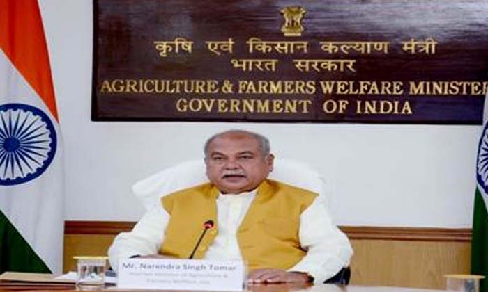  Agricalture Central Minister Tomar Praises Ap Cm Jagan , Central Minister Tomar-TeluguStop.com