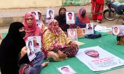  Protest For Missing Baloch Persons In Karachi Continues-TeluguStop.com