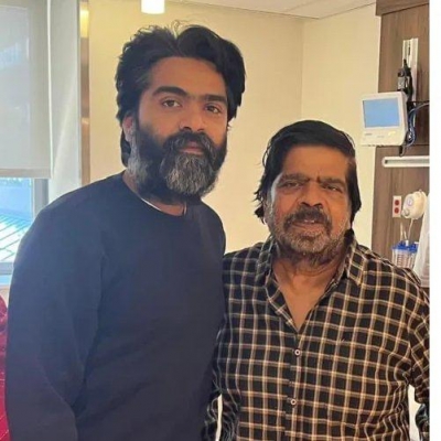  Simbu Returns To Chennai After Dad's Treatment In Us-TeluguStop.com