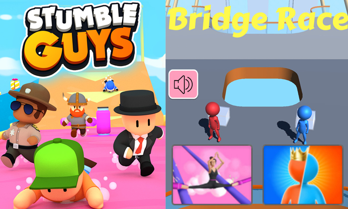 Telugu Bridge Race, Games, Garena, India, Indian, Downloaded Game, Game, Stumble