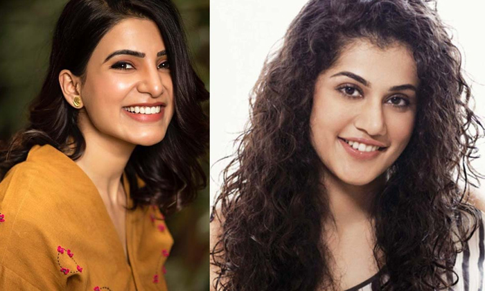  Taapsee Pannu To Produce A Movie With Samantha Ruth Prabhu As Lead Actor In Boll-TeluguStop.com