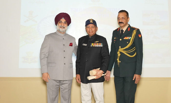  Event Held In Honour Of Indian Defence Force Veterans In America  Indian Defence-TeluguStop.com