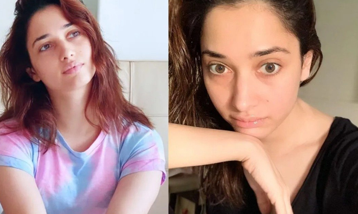  Do You See Heroine Tamannaah Without Makeup Photo, Tamanna, Tollywood, Without M-TeluguStop.com