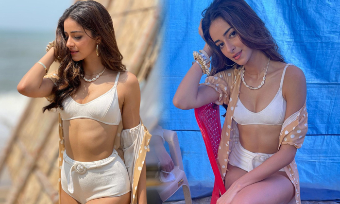 Actress Ananya Panday Latest Sizzling Look Images-telugu Actress Photos Actress Ananya Panday Latest Sizzling Look Image High Resolution Photo