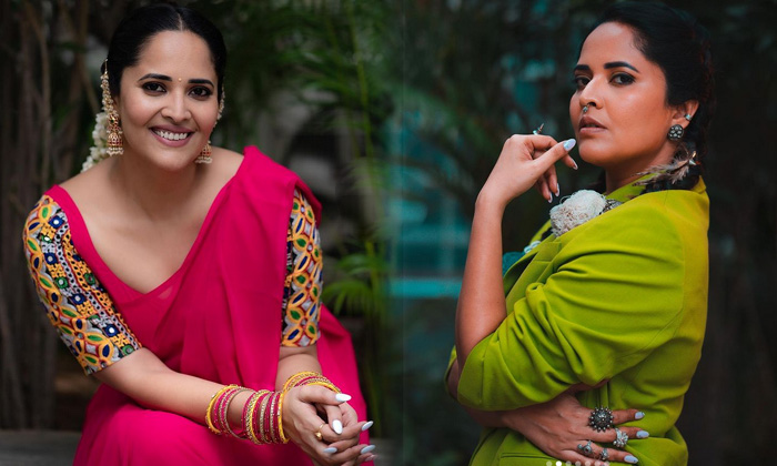 Actress Anasuya Bharadwaj Mesmerizing Photos  - Masterchef Actressanasuya High Resolution Photo