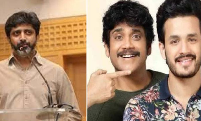  Nagarjuna And Akhil In A Multi Starrer With Mohan Raja, Akkineni Family, Akhil,-TeluguStop.com