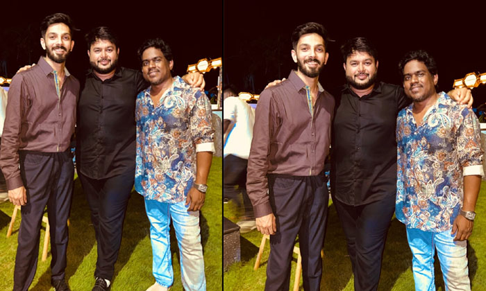  South Top Music Directors In Single Frame, Thaman, Anirudh Ravichander, Yuvan Sh-TeluguStop.com