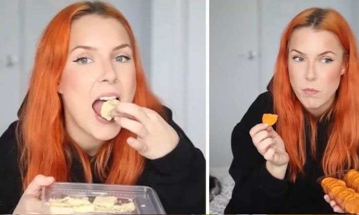  Australian Woman Tries Indian Snacks For The First Time , Australian Woman, Indi-TeluguStop.com