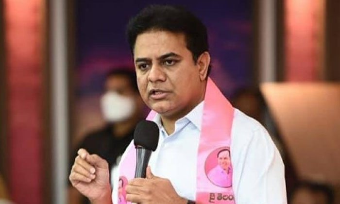  Minister Ktr's Counter On Bjp Leaders' Speech Minister Ktr, Trs Party , Ts Polti-TeluguStop.com