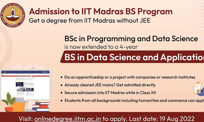 IIT Madras offers 4-year degree in BS Programming and Data Science
