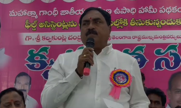  Minister Errabelli Dayakar Rao Is Number One In Telangana In Terms Of Employment-TeluguStop.com