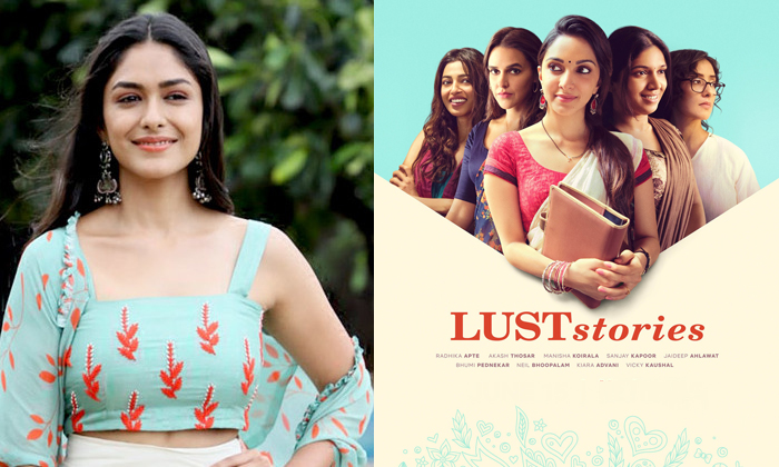  Mrunal Thakur In Lust Stories 2 Sitharamam Heroine Details, Dulquer Salman, Lust-TeluguStop.com