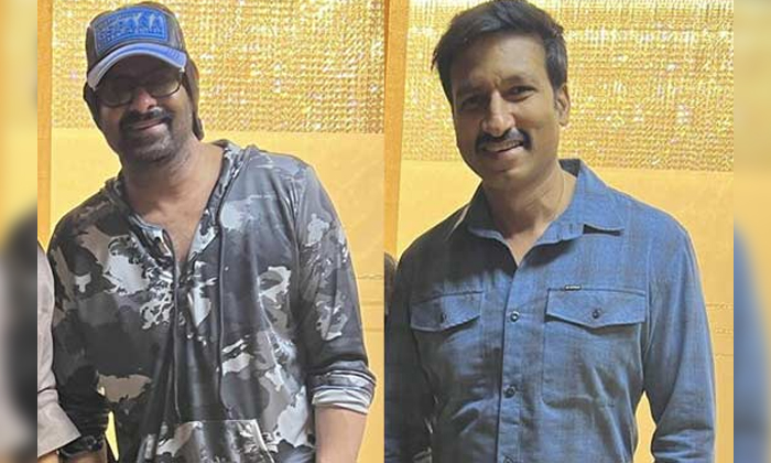  Prabhas Enjoys Hollywood Blockbuster With Hero Gopichand Details, Prabhas , Sala-TeluguStop.com