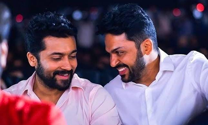  Suriya And Karthi At Viruman Audio Launch Details, Viruman Movie, Suriya, Karthi-TeluguStop.com