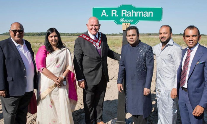 Telugu Ar Rahman, Canada Street, Nomenclature, Town Markham-Movie