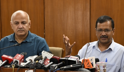  Aap Fears Attack On Kejriwal, Sisodia During Guj Visit, Seeks Police Protection-TeluguStop.com