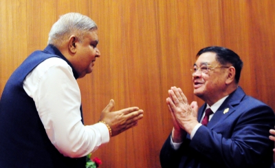  Asean Parliamentary Delegation Meets Vice President-TeluguStop.com
