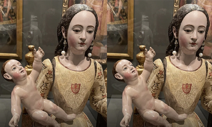  Baby Jesus Sculpture Looks Like Facebook Mark Zuckerberg Details, Mark Zuckerber-TeluguStop.com