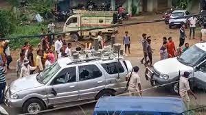  Stone Attack On Bihar Cm's Convoy.. 13 People Arrested-TeluguStop.com