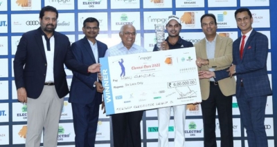  Chennai Open Golf: Manu Gandas Marches To 4-shot Victory With Dazzling Final Day-TeluguStop.com