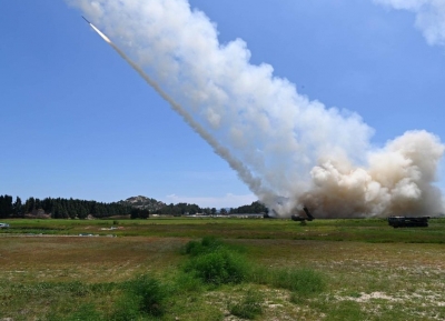  China Launches Long-range Airstrike Drills Around Taiwan-TeluguStop.com