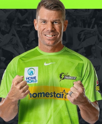  David Warner Ends Months Of Speculation, Signs Two-year Contract With Bbl Side S-TeluguStop.com