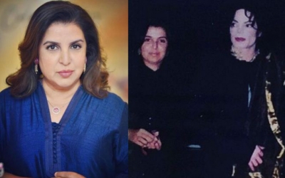  Farah Khan Shares Throwback Pic With 'my Guru' Michael Jackson-TeluguStop.com