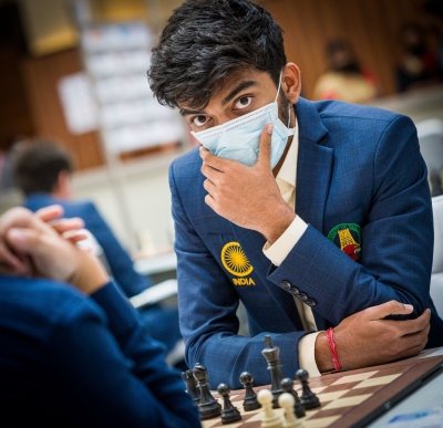  Gukesh Defeats Caruana In India's Win Over Top Seed Us In Chess Olympiad-TeluguStop.com