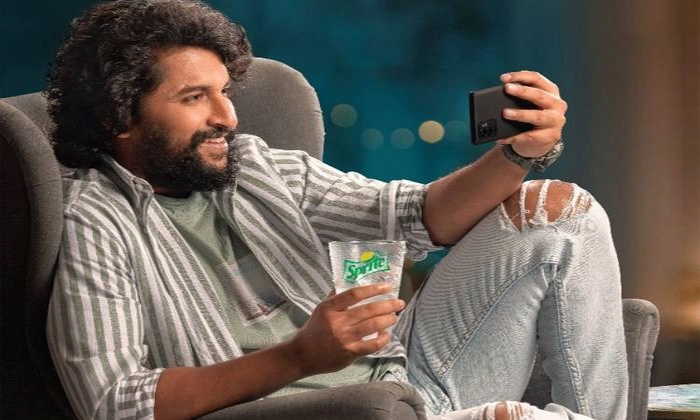  Hero Nani Remuneration For Sprite Ad Details, Natural Star ,nani,sprite Ad,remun-TeluguStop.com