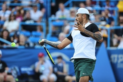  Kyrgios Sets Opelka Clash In Citi Open-TeluguStop.com