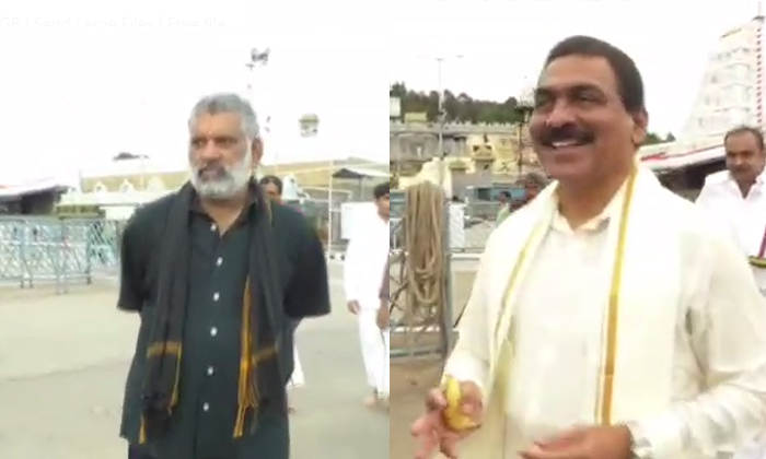  Mla Mahesh Reddy Justice Ravinath And Some Others Darshans Tirumala Today Detail-TeluguStop.com