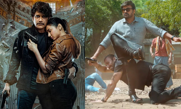  Nagarjuna Megastar Chiranjeevi Box Office Fight Details, Nagarjuna, Chiranjeevi,-TeluguStop.com