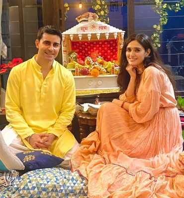  Pankhuri Recalls Her First Ganesh Fest Celebration With Husband Gautam Rode-TeluguStop.com