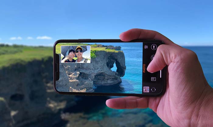  Take Video On Iphone With Front And Rear Camera At The Same Time , Front Cemerra-TeluguStop.com