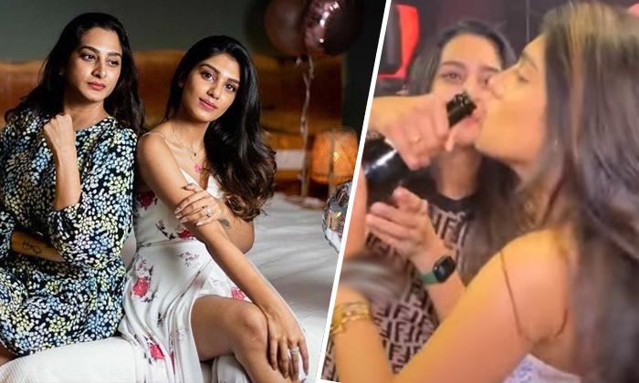  Surekha Vani And Supritha Birthday Video Goes Viral , Flim News, Supritha, Surek-TeluguStop.com