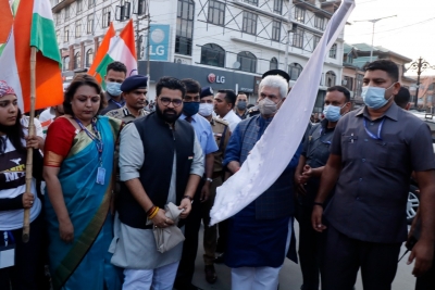  The Great India Run Flags-off From Srinagar-TeluguStop.com