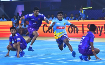  Ultimate Kho Kho: Chennai Quick Guns Clinch Hat-trick Of Wins; Telugu Yoddhas Cl-TeluguStop.com