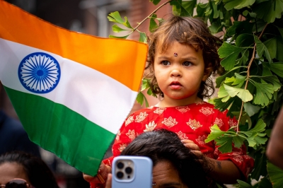  World's Biggest Indian Parade Outside Nation Celebrated In New York-TeluguStop.com